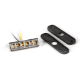 Fristom FT-205 12-24V R65 6 LED Warning Light With Flat and Curved Mounting Pads PN: FT-025